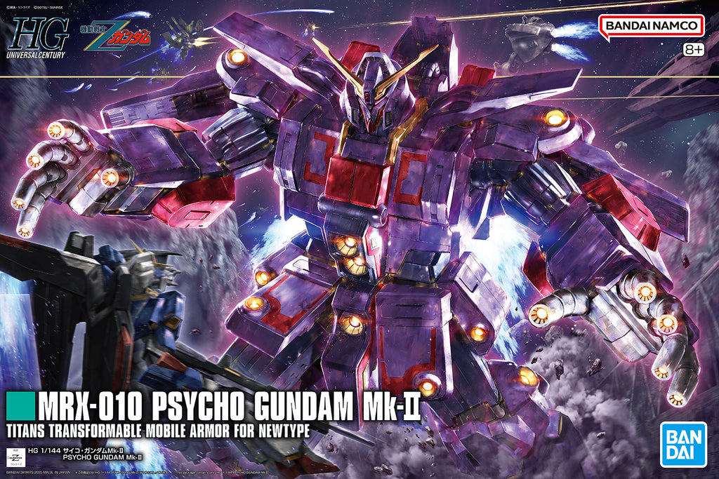HGUC 261 Psycho Gundam Mk-II 1/144 — Panda Hobby