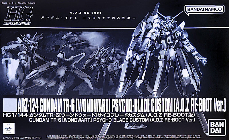 HGUC Gundam TR-6 Wondwart Psycho-Blade Custom [A.O.Z Re-Boot Ver.] 1/144