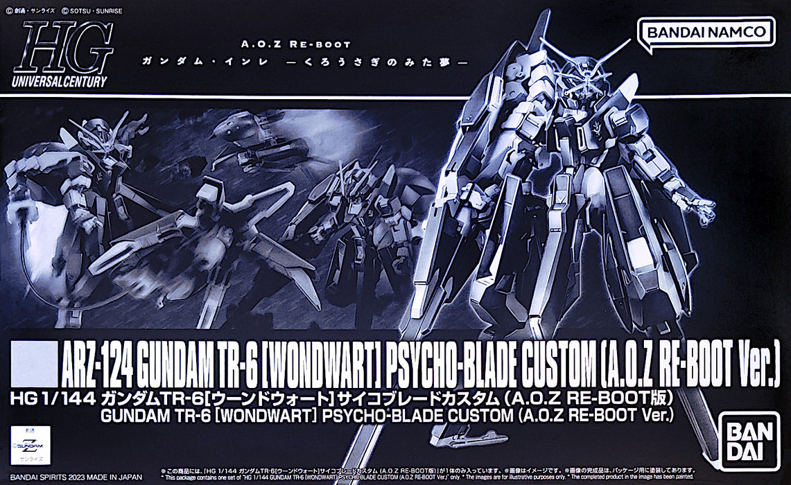 HGUC Gundam TR-6 Woundwort Psycho-Blade Custom [A.O.Z Re-Boot Ver.] 1/144