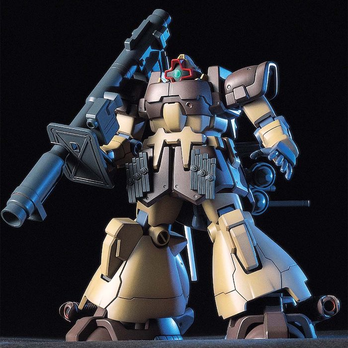 HGUC 027 Dom Tropen (Desert Color Ver.) 1/144