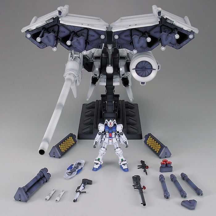 HGUC 028 Gundam GP03 Dendrobium (Gundam GP03S Dendrobium Stamen + Armed Base Orchis) 1/144