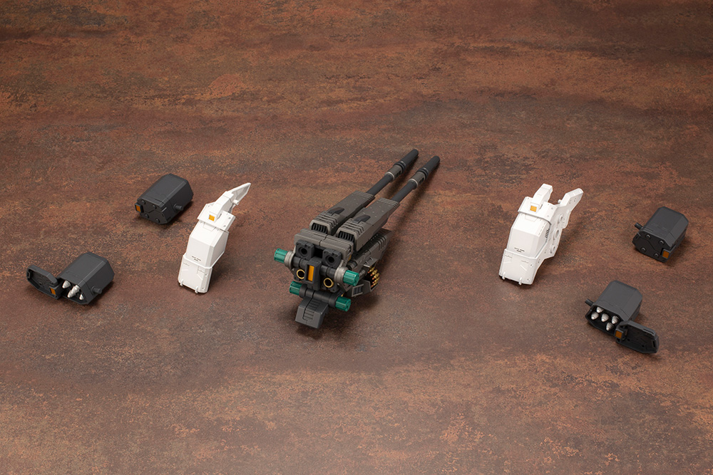 HMM - Customize Parts Dual Sniper Rifle & AZ Five Launch Missile System Set - Zoids 1/72