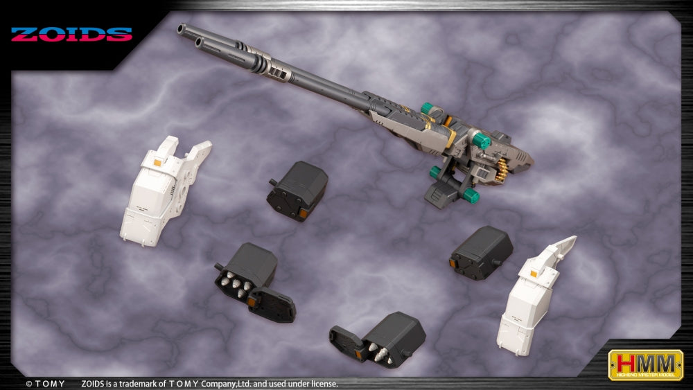 HMM - Customize Parts Dual Sniper Rifle & AZ Five Launch Missile System Set - Zoids 1/72