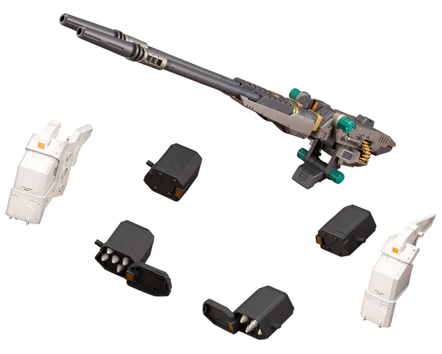 HMM - Customize Parts Dual Sniper Rifle & AZ Five Launch Missile System Set - Zoids 1/72