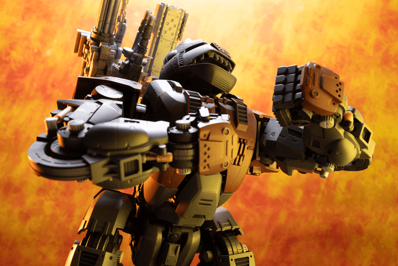 [Preorder END][ETA Q4 2026] HMM - Iron Kong Schwarz Special 1999 (Recolor) - Zoids 1/72