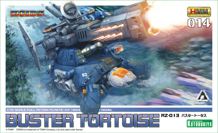 HMM- RZ-013 Buster Tortoise - Zoids 1/72