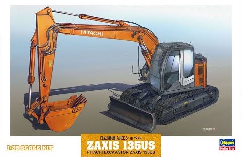 Hitachi Construction Machinery Hydraulic Excavator ZAXIS 135US 1/35