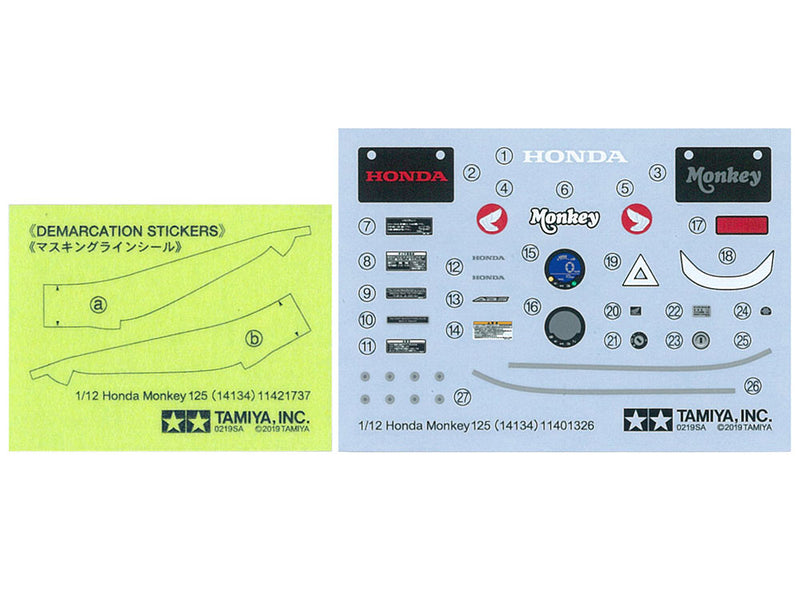 Honda Monkey 125 1/12