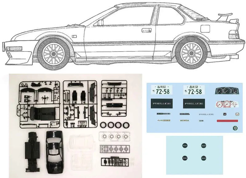 Honda Prelude 2.0Si (Tuning Version) 1/24