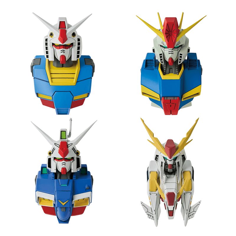 Ichibansho - Gundam MS Head Magnet (Universal Century Saga)