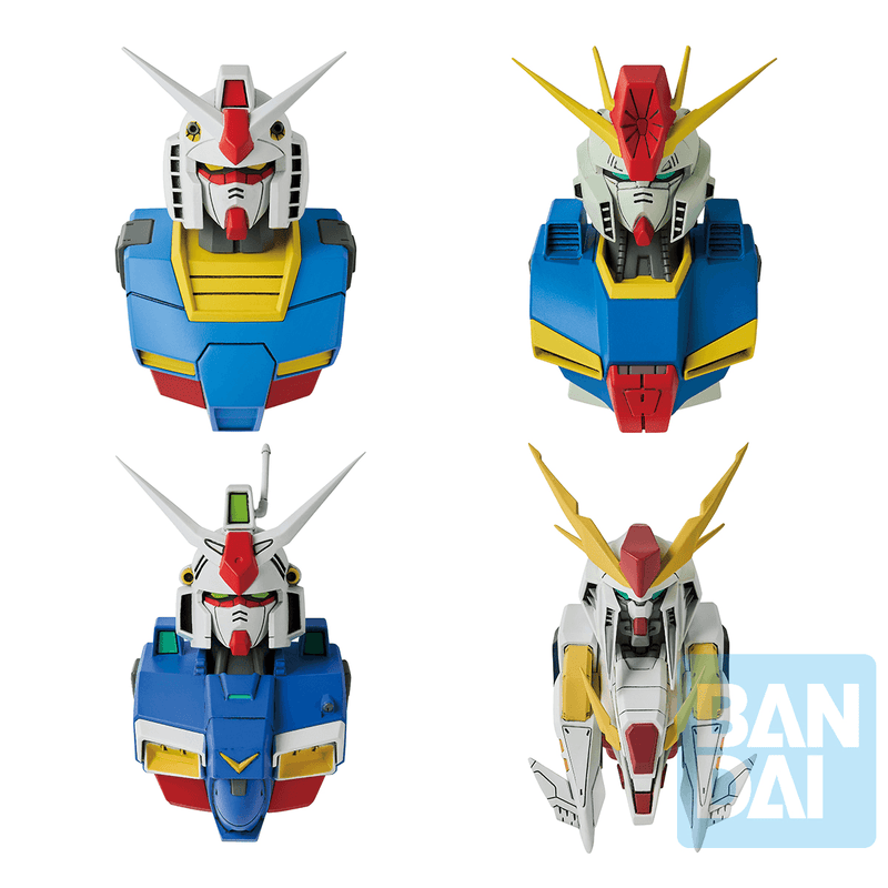 Ichibansho - Gundam MS Head Magnet (Universal Century Saga)