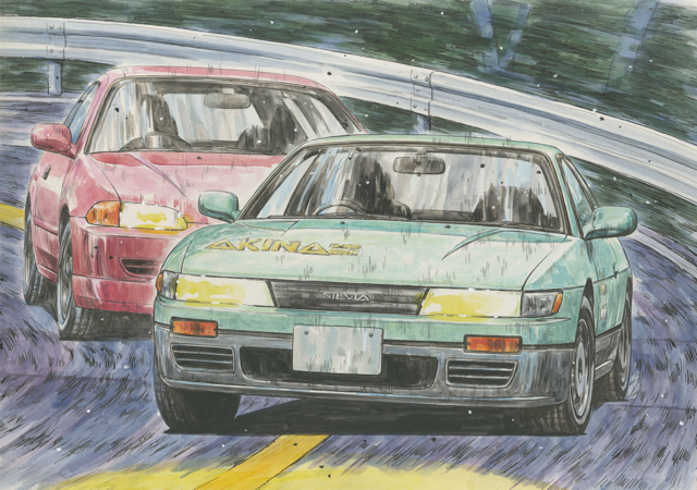 Initial D S13 Silvia Kouichiro Iketani 1/24