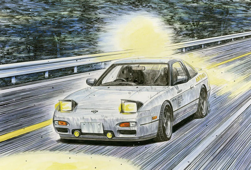 Initial D Series No.007 180SX Kenji 1/24