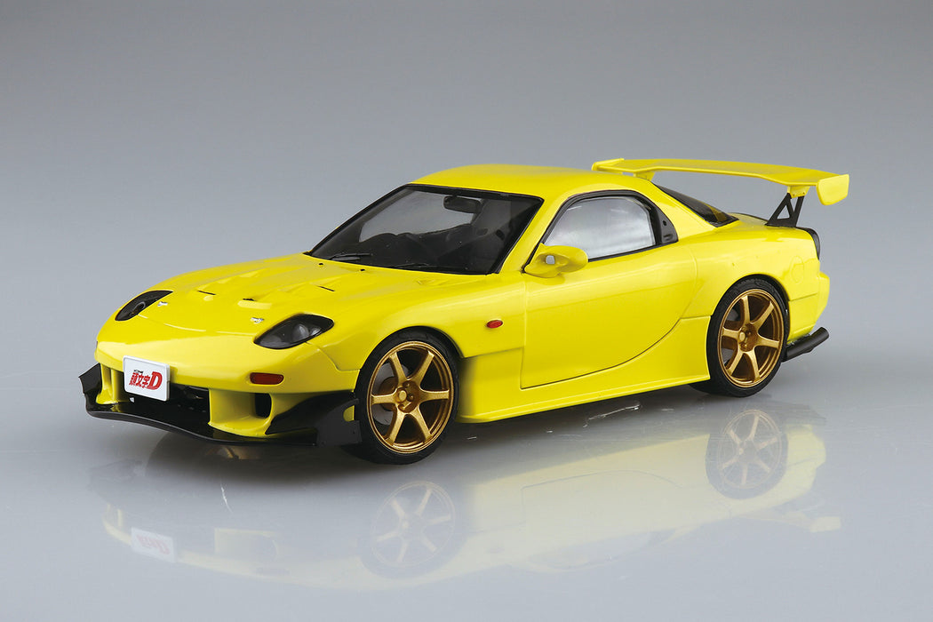 Initial D Takahashi Keisuke FD3S RX-7 Project D Comics Vol.28 Ver. Pre-Painted 1/24