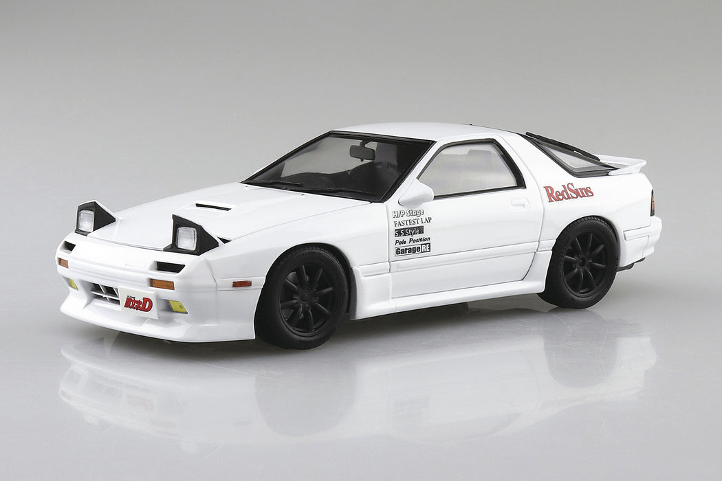 Initial D Takahashi Ryosuke FC3S RX-7 (Comics Vol.11 Akagi Battle Ver.) Pre-Painted 1/24