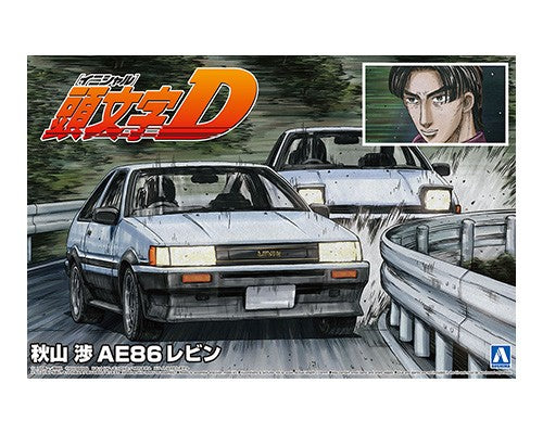 Initial D Toyota Akiyama Wataru AE86 Levin 1/24