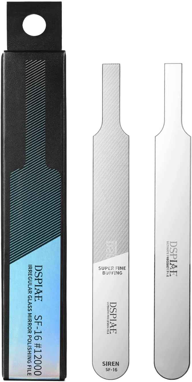 Irregular Glass Mirror Polishing File #12000 Grit SF-16