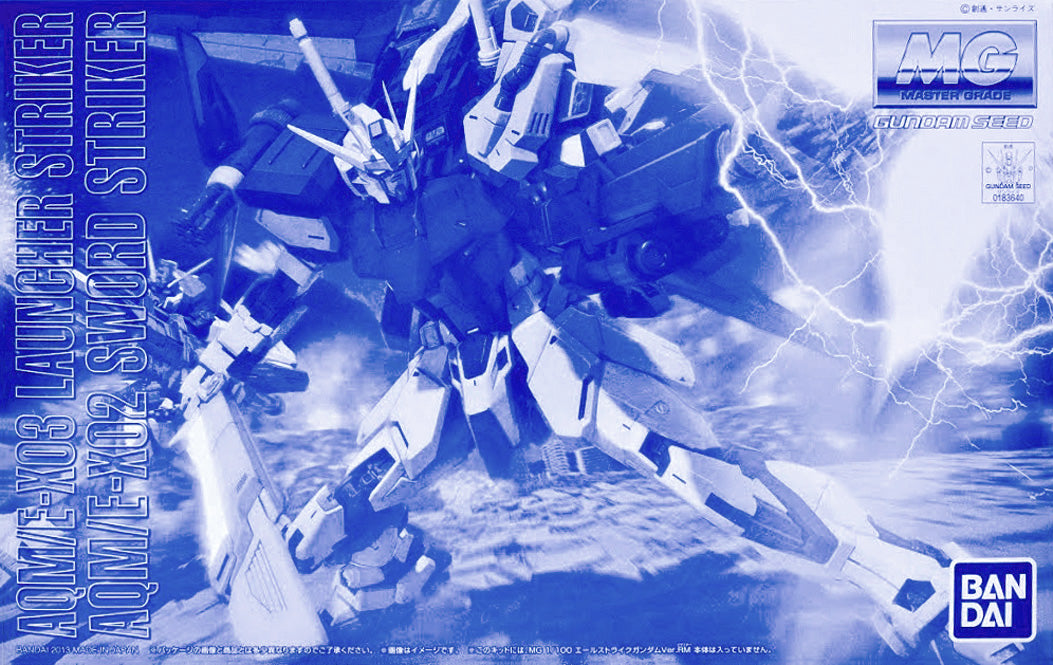 MG Launcher Striker & Sword Striker Pack For Aile Strike Gundam Ver. RM 1/100