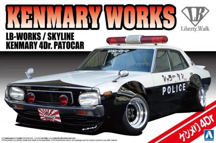 Liberty Walk #7 LB Works Ken Mary 4Dr Patrol Car 1/24