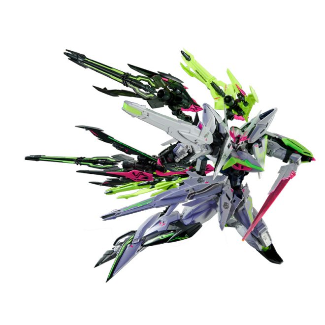 MG Eclipse Gundam + Maneuver Striker [Cyberised Color] 1/100