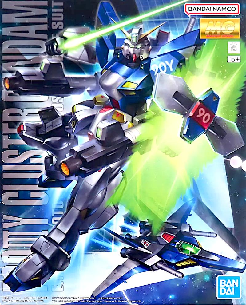 MG F90IIIY Cluster Gundam 1/100