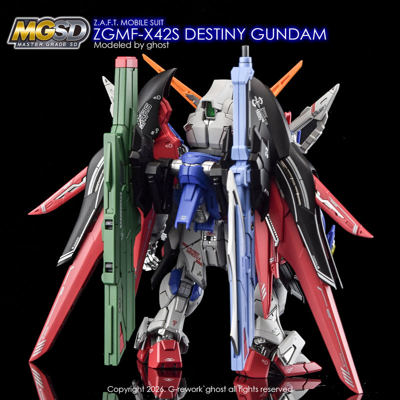 G-Rework Decal- MGSD Destiny Gundam