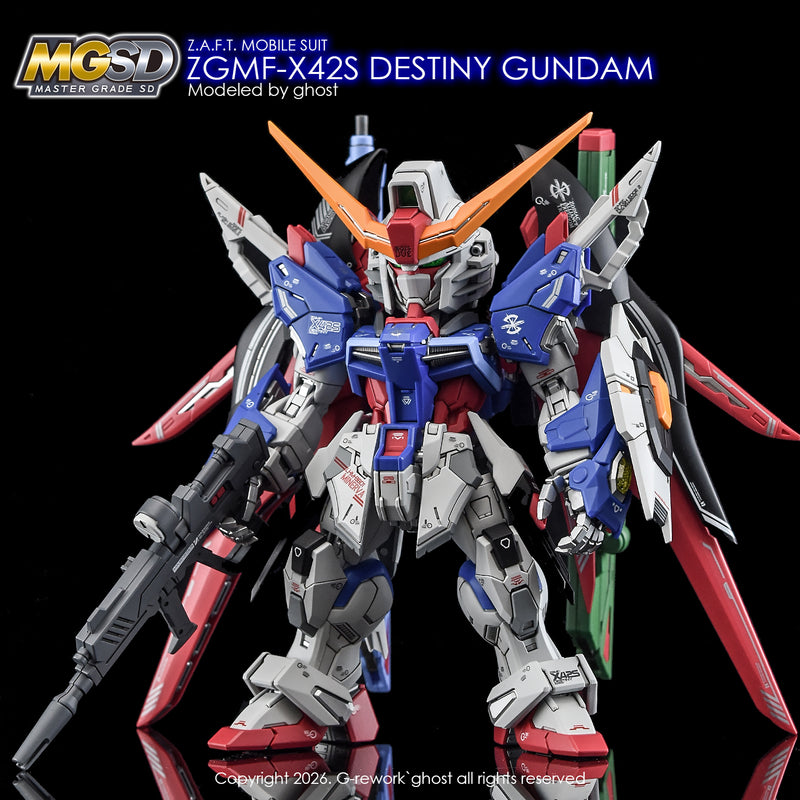 G-Rework Decal- MGSD Destiny Gundam