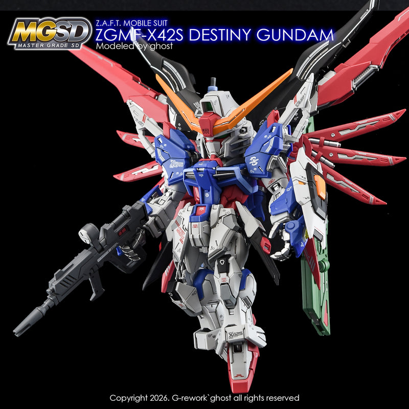 G-Rework Decal- MGSD Destiny Gundam