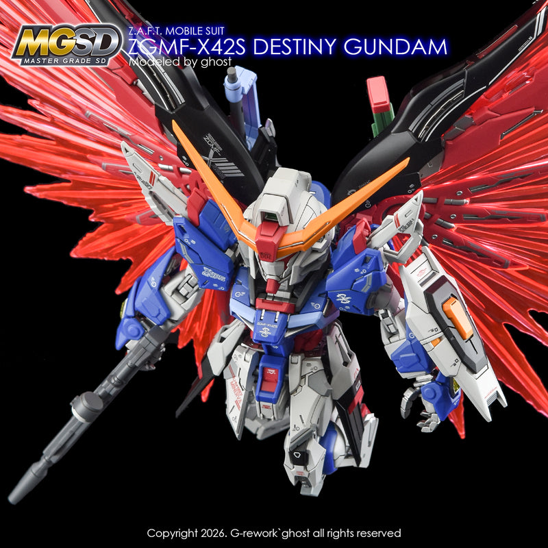 G-Rework Decal- MGSD Destiny Gundam