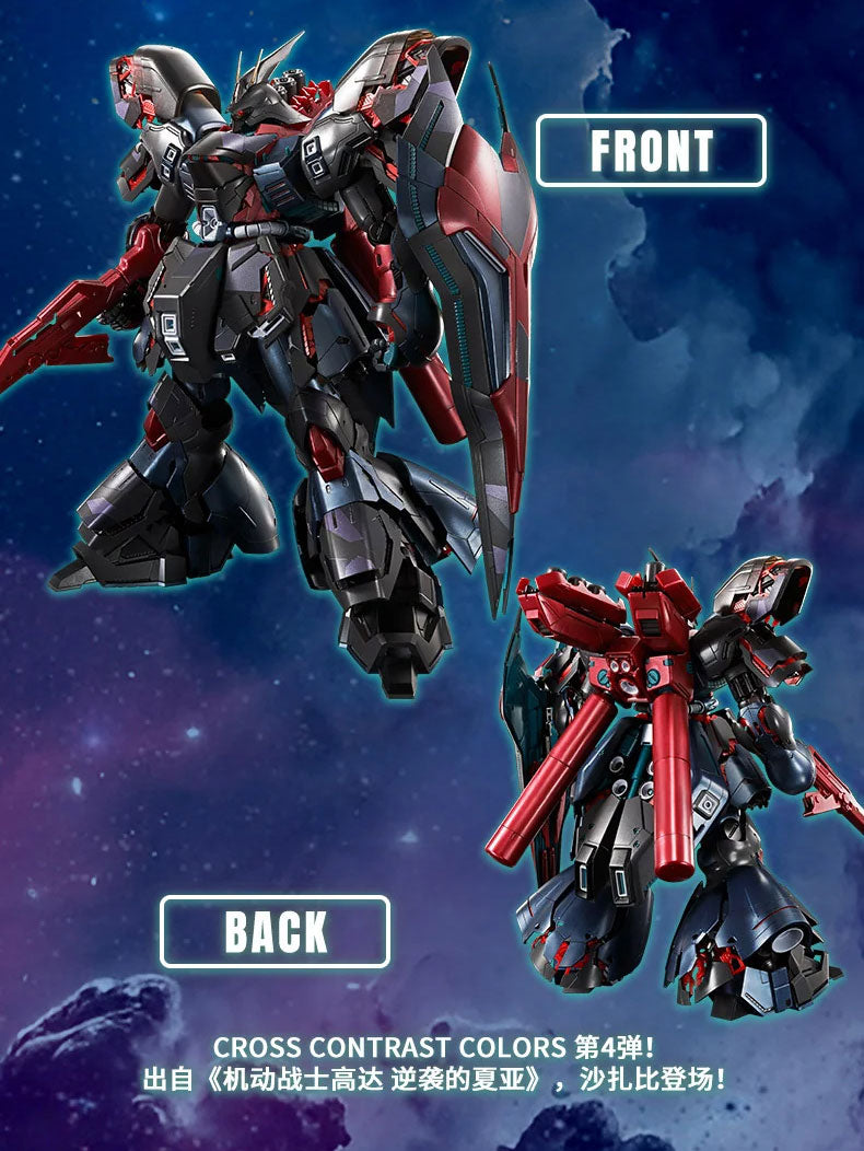 MG Sazabi [Cross Contrast Colors / Gloaming Black] 1/100