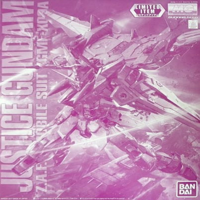 MG Justice Gundam Exclusive Clear Color Ver. 1/100