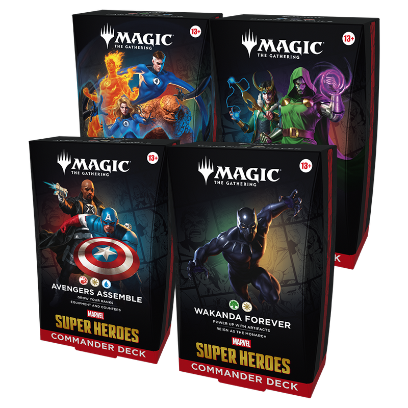 MTG - Marvel Super Heroes Commander (Full Set)
