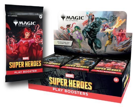 MTG - Marvel Super Heroes Play Booster