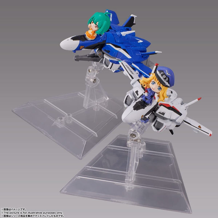 Macross Frontier Tiny Session VF-25G Messiah Valkyrie (Michael Use) with Ranka Figure