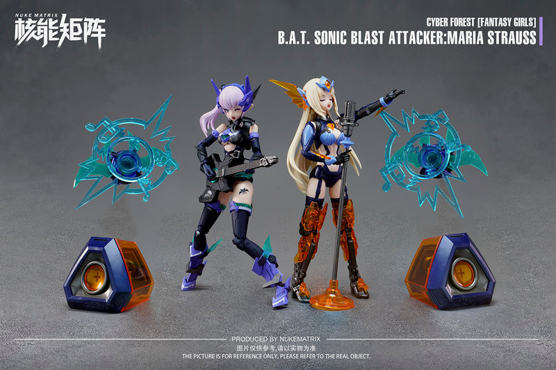 Maria Strauss B.A.T. Sonic Blast Attacker - Cyber Forest [Fantasy Girls] 1/12