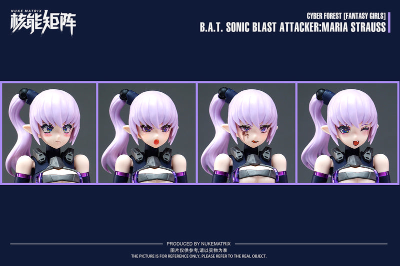 Maria Strauss B.A.T. Sonic Blast Attacker - Cyber Forest [Fantasy Girls] 1/12