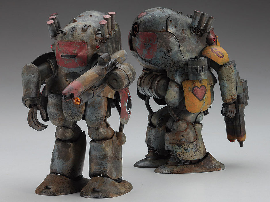 Maschinen Krieger - Robot Battle V(Five) 44 Type Heavy Armor Combat Suit MK44 Ammonites (Smart Gun Equipped & Fixed Weapon Type) (Set of 2) 1/20