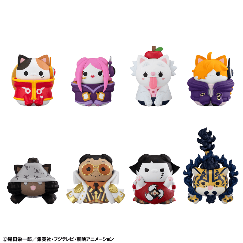 Mega Cat Project - Nyan Piece Nyan! Ver. Egghead - One Piece - Single Blind Box