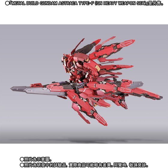 Metal Build - Gundam Astraea Type-F "Avalung' Option Set