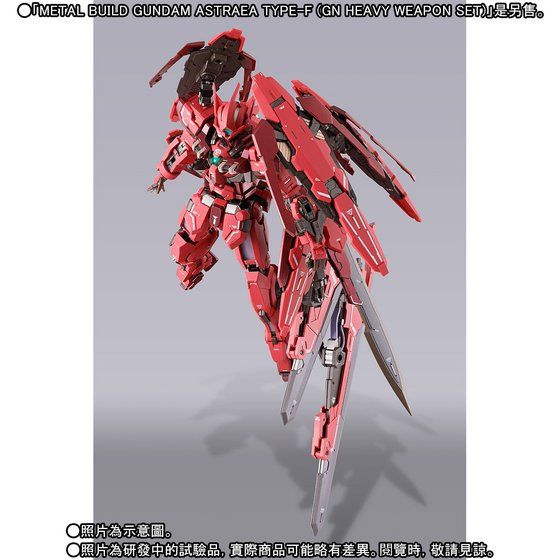Metal Build - Gundam Astraea Type-F "Avalung' Option Set