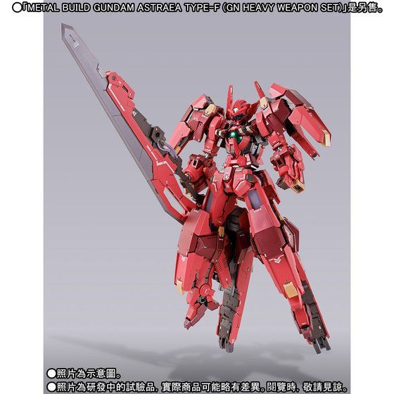 Metal Build - Gundam Astraea Type-F "Avalung' Option Set