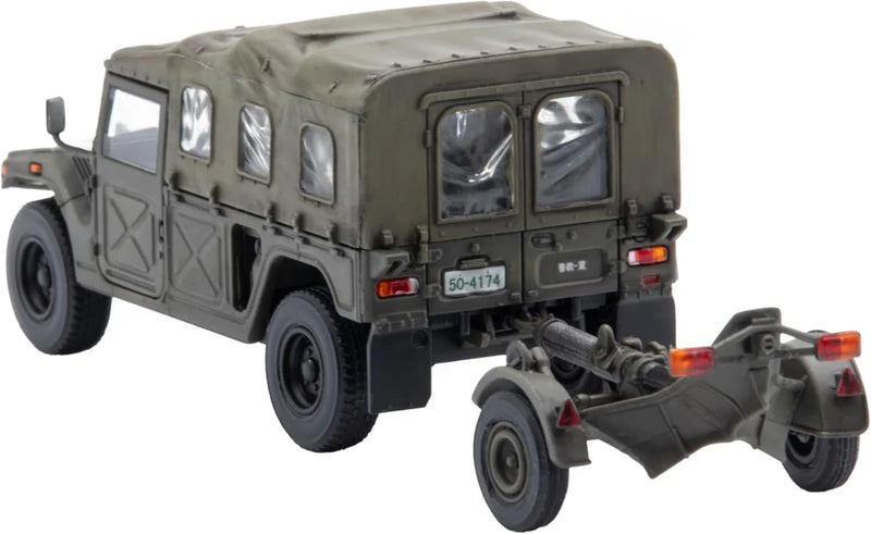 Mi-20 EX-2 JGSDF Heavy Mortar Tractor / Mortar 120mm RT (2 Cars / 2 Mortars) Special Edition (w/Real Molded Tires) 1/72