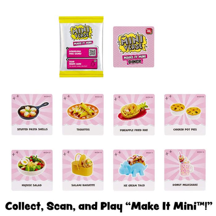 Miniverse - Make It Mini Food Diner Series 4 - Single Blind Box