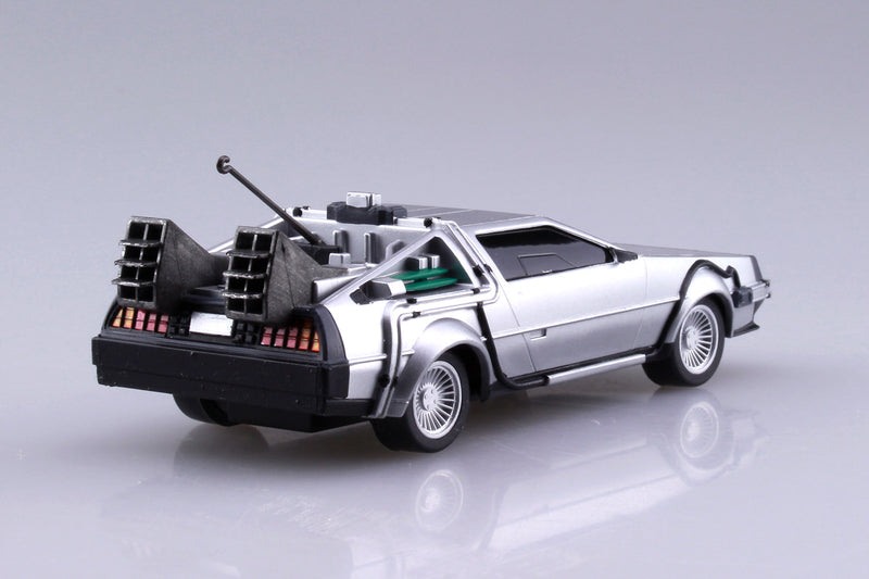 Movie Mecha - 11 Pullback Delorean From Part I - Back To The Future 1/43