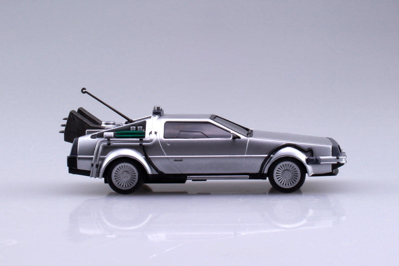 Movie Mecha - 11 Pullback Delorean From Part I - Back To The Future 1/43