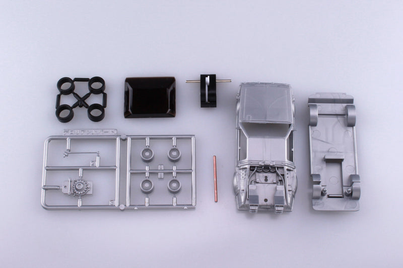 Movie Mecha - 11 Pullback Delorean From Part I - Back To The Future 1/43
