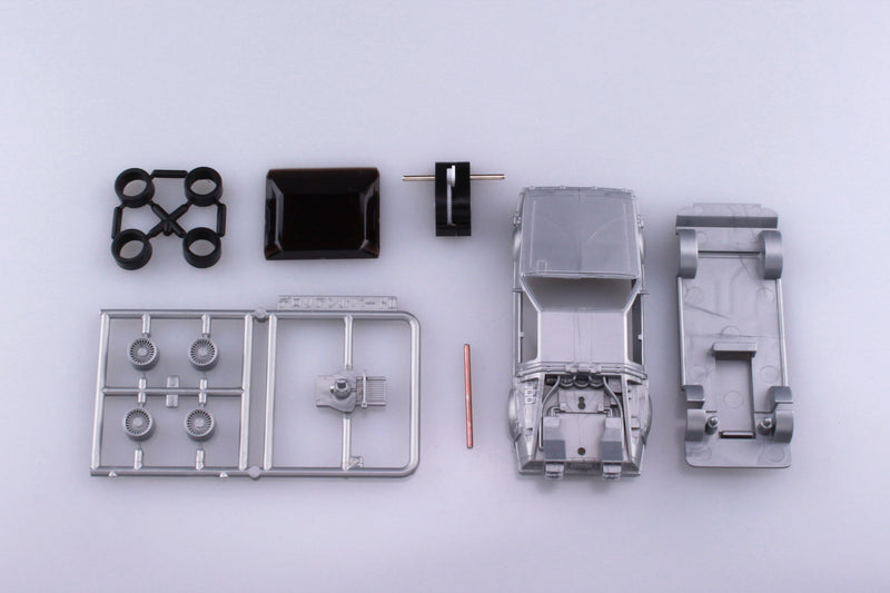 Movie Mecha - 12 Pullback Delorean From Part II - Back To The Future 1/43
