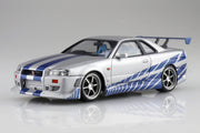 Movie Mecha - WS-02 Fast & Furious R34 Skyline GT-R 1/24