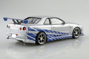 Movie Mecha - WS-02 Fast & Furious R34 Skyline GT-R 1/24