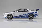 Movie Mecha - WS-02 Fast & Furious R34 Skyline GT-R 1/24